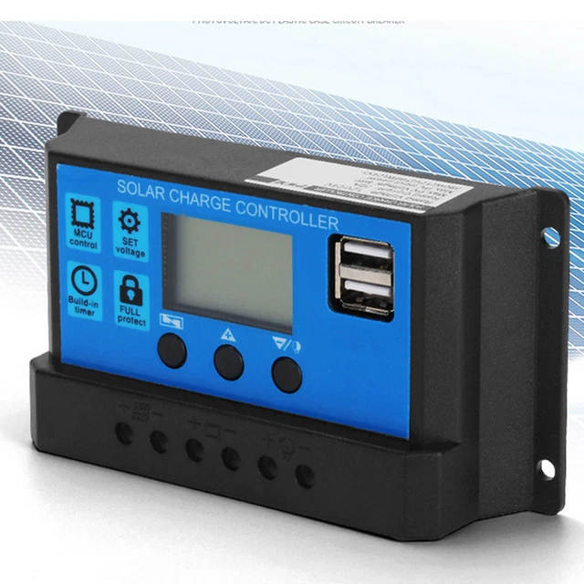 Contrôleur PWM De Contrôleur De Charge Solaire Automatique 60A 12V 24V (60A)