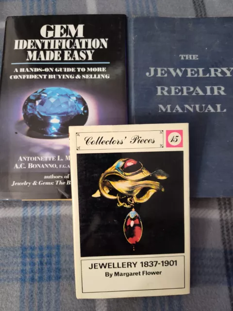 Three Vintage Jewelry Reference Books