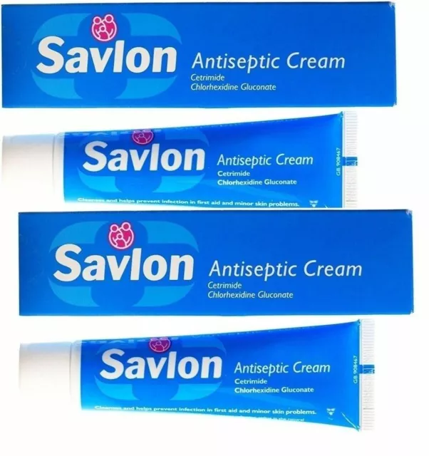 Savlon antiseptische antibakterielle Creme 30g/60g - für Erste Hilfe & Hautprobleme