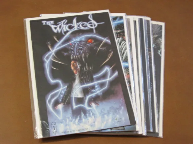 The Wicked #1 - 7 Fn-Vf Complete Set Horror Kevin Bacon Christina Ricci 1999