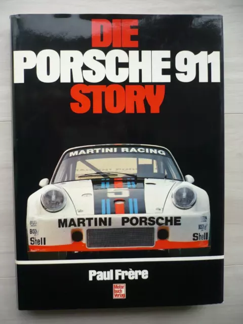 Die Porsche 911 Story Paul Frère auf Wunsch mit Porsche Modell
