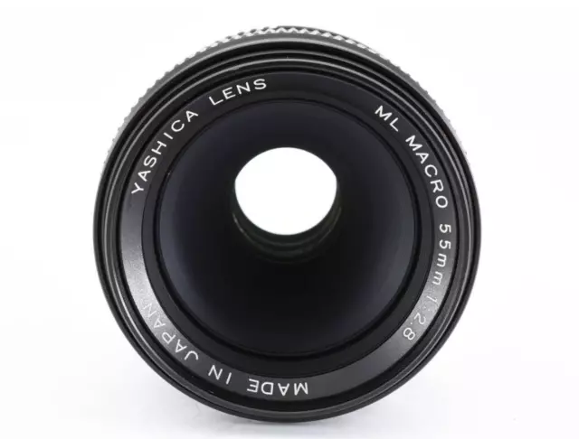 【Exc+5】Yashica ML MACRO 55mm f2.8 MF lens for Contax/Yashica CY mount from Japan 2