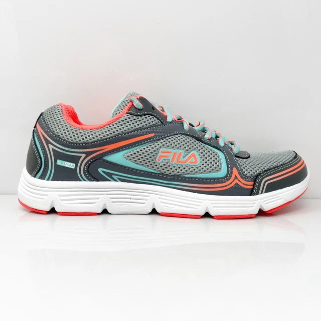 Fila Womens Soar 2 5HR18027-082 Gray Running Shoes Sneakers Size 8