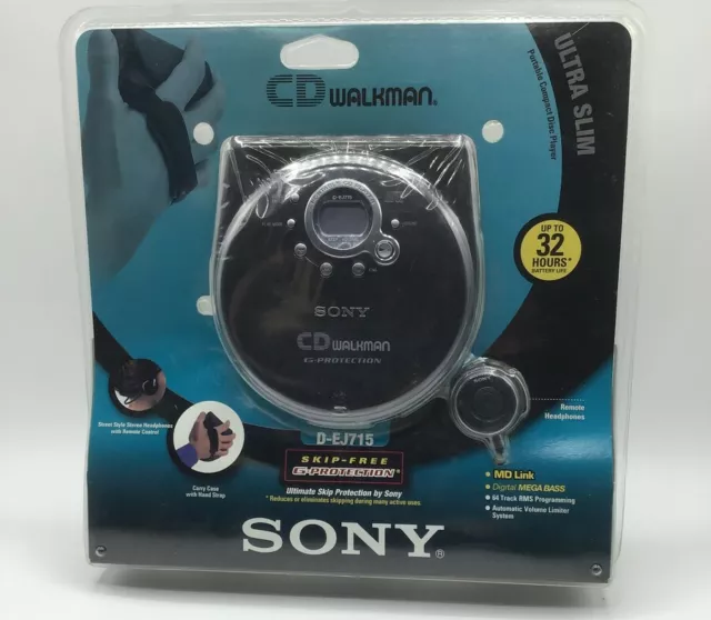 Sony D-EJ360 PSYC CD Walkman (Blue) (Discontinued by Manufacturer)