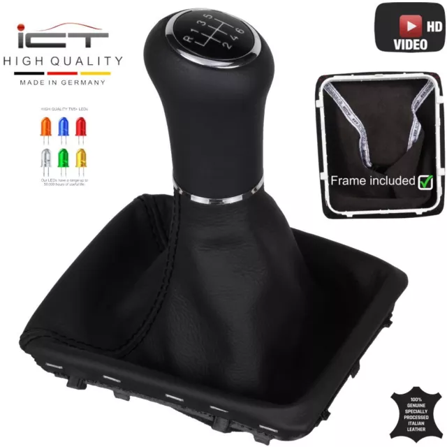 NEW ICT GEAR shift knob gaiter boot for Mercedes SLK R171 leather A64  £82.50 - PicClick UK