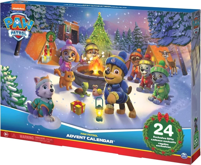 Calendrier de l'Avent Pat' Patrouille Winter Wonderland – cosmétique pour filles