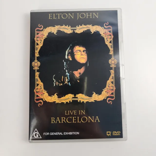 Elton John Live in Barcelona DVD 2000 Music Concerts Region All