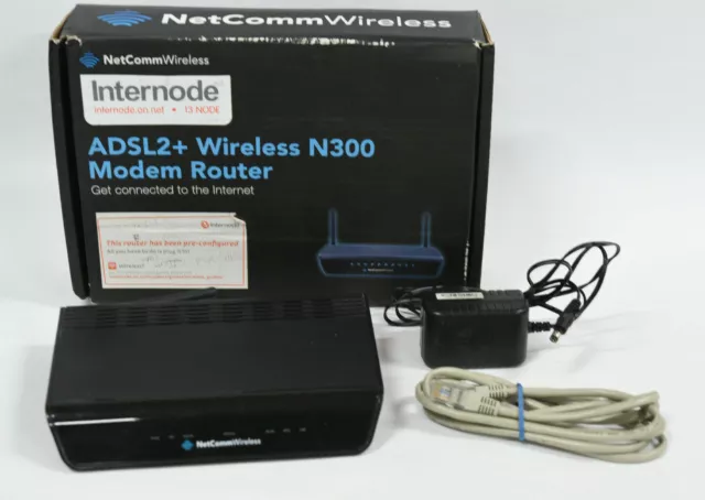 NetComm Wireless ADSL2+ N300 Modem Router