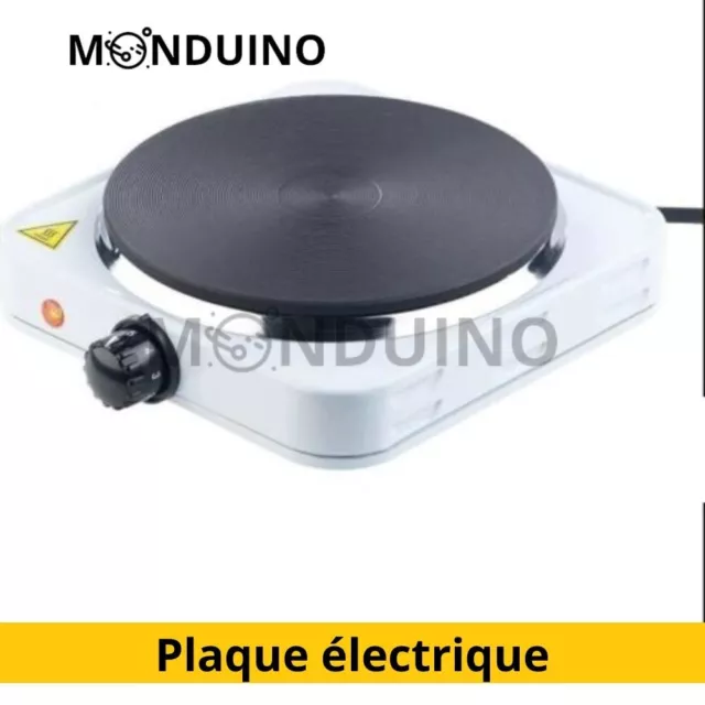 PLAQUE ELECTRIQUE Réchaud électrique portable COMPACTE 1 FEU COMPACTE 1000W