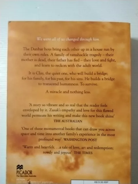 Bridge of Clay by Markus Zusak (Paperback, 2019).   Free Domestic Shipping 3