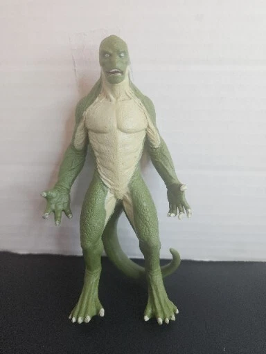 Marvel 2011 Spider-Man The Lizard 6” Action Figure Swimways Dive Character
