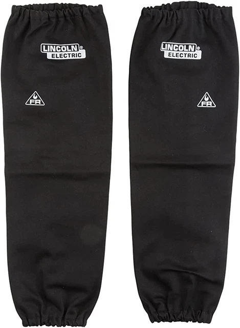 FIRE RESISTANT WELDING Sleeves Pair Black One Size Flame Retardant Welder Sleeve