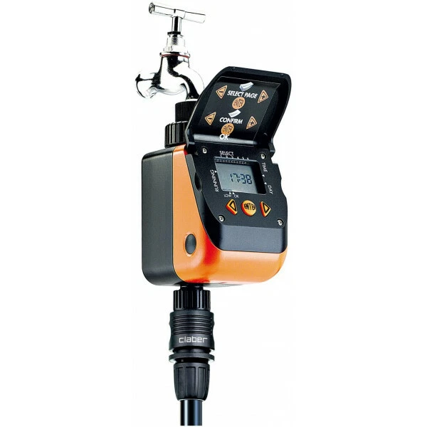 Programmatore centralina irrigazione Claber Aquauno Video-6 Plus 8413