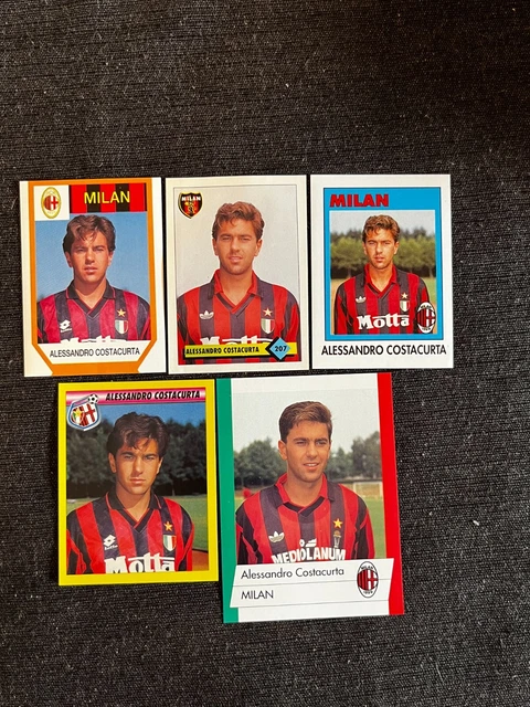RARE CARD MERLIN Calcio 93 Paolo Maldini Azzuri Italy Star # 12 No Panini EUR 4,90 - FR