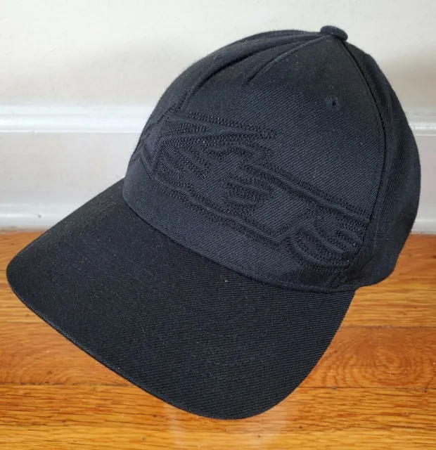 Alpinestars Astars Black Adult Adjustable Snapback Baseball Hat Cap