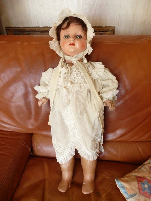 POUPÉE ANCIENNE CAPI marquée PI marcheuse 62cm. EUR 180,00 - FR