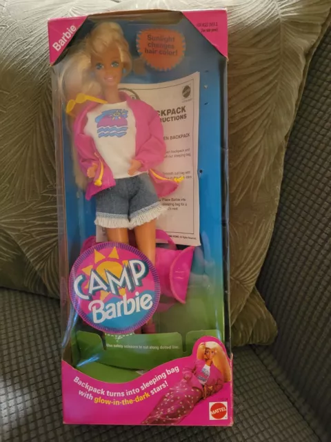 1993 Camp Barbie Doll by Mattel # 11074 NIB