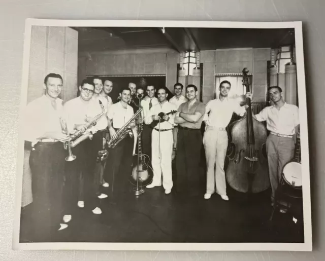 Vintage Bob Wills And His Texas Playboys Early Morning Rehearsal 1937 Photograph