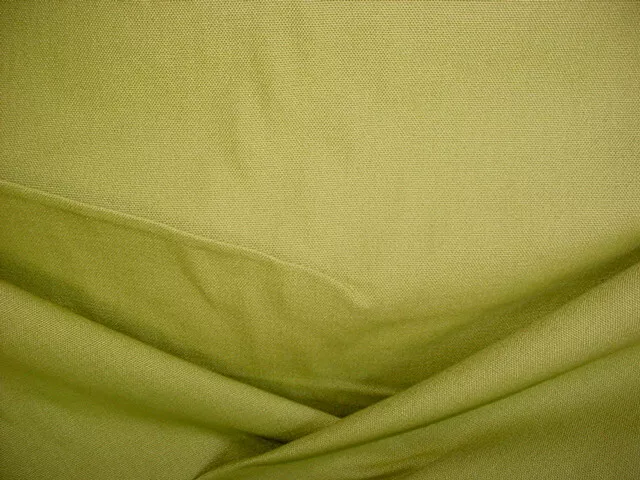 15Y Kravet Lee Jofa Herb Green Duck Cotton Weave Upholstery Fabric