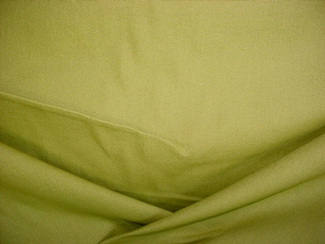 15Y Kravet Lee Jofa Herb Green Duck Cotton Weave Upholstery Fabric