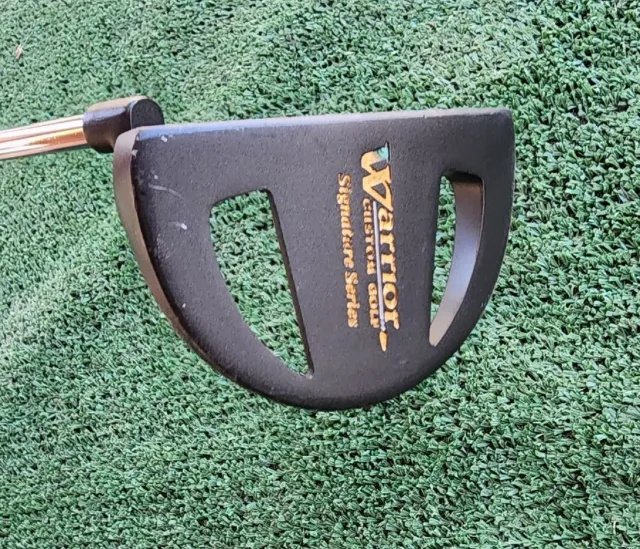 Warrior Custom Golf Signature Series Mallet Golf Club Putter 35" Left Handed