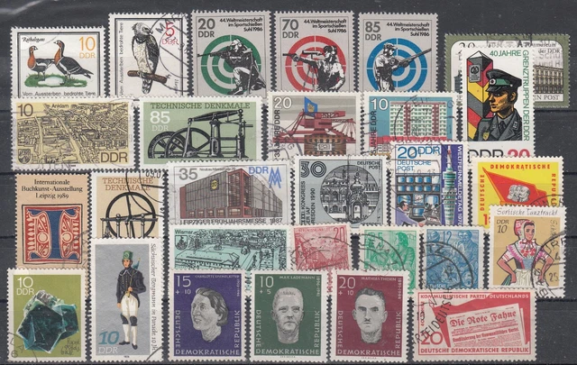 DDR  schönes Lot,  gestempelt/postfrisch   (2370ki))