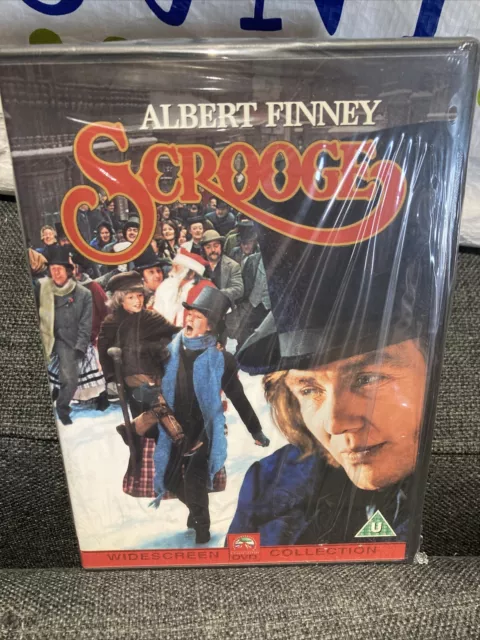 Scrooge DVD SEALED 1970 Charles Dickens Christmas Carol Movie  w/ Albert Finney