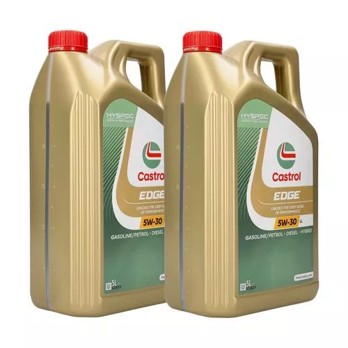 2x Castrol Edge 5w-30 5L Motoröl LL Titanium Longlife Motorenöl 10 Liter 15669E