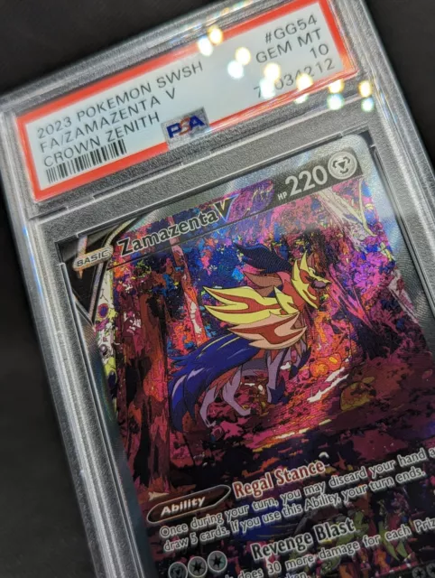 Pokémon Zacian V & Zamazenta V Mint Psa - Desconto no Preço