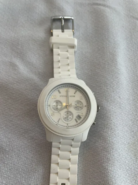 Michael Kors Chronograph Runway Watch White MK5161