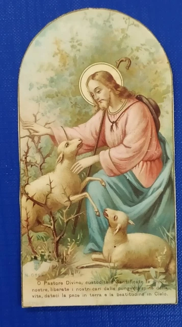 RARO SANTINO SANTA LEGA EUCARISTICA n. 0108 GESÙ BUON PASTORE