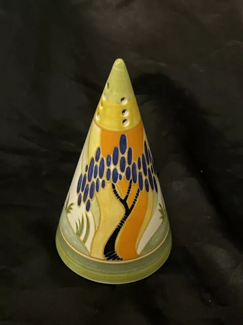 Clarice Cliff Bizarre Windbells Conical Sugar Shaker By Wedgwood