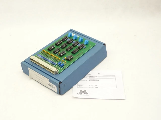 Monforts 7634.0050 Control Board Frequenzteiler New