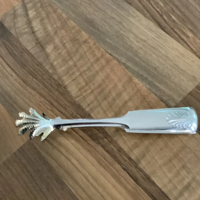 Antique Solid Silver Finnish Sugar Tongs