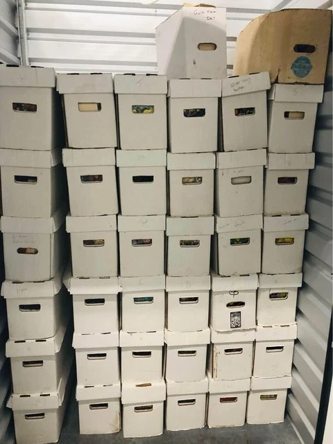Huge Comic Book Lot 18 Long BOXES-Marvel. Dc, and Independent