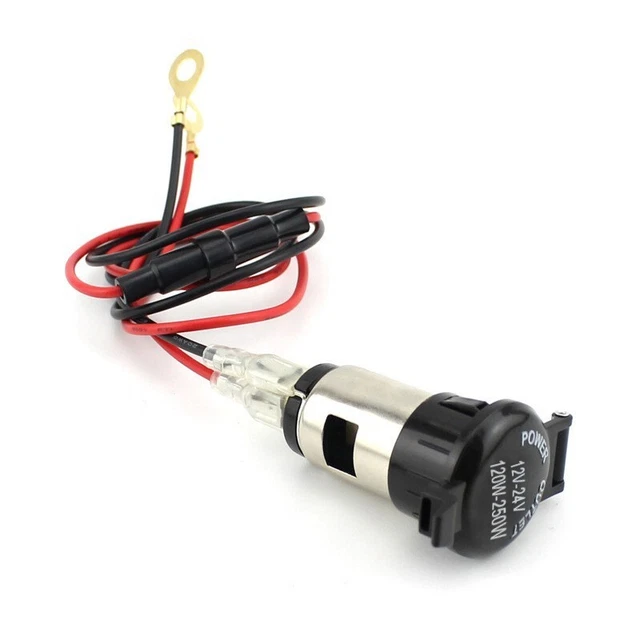 Prise d'allume-lampe de voiture durable 12 V fournit une alimentation stable pou