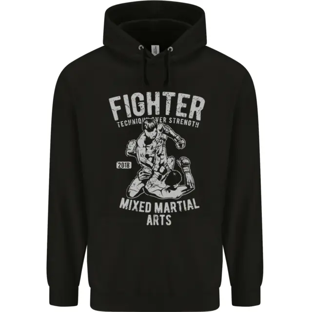 MMA Fighter MMA Mixed Martial Arts Gym Childrens Kids Hoodie