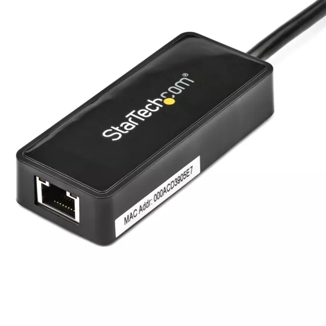 StarTech USB TO RJ-45 Ethernet Adapter USB 3.0 to Gigabit Ethernet Adapter