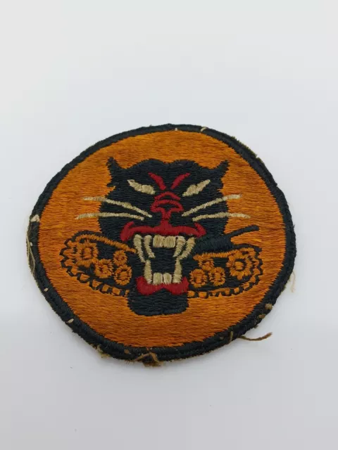 WWII US Army 8 Wheel Tank Destroyer "Black Fender Variant" Shoulder Patch WWII US Army 8 Wheel Tank Destroyer "Black Fender Variant" Shoulder Patch
