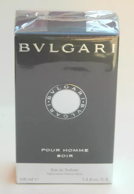 BVLGARI BULGARI DA UOMO SERA EDT 100ml NAT. SPRAY NUOVO/PELLICOLA