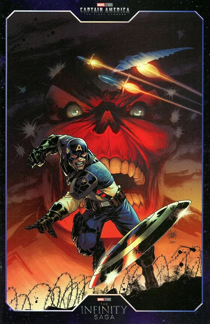 Captain America Iron Man #1 Clarke Infinity Saga Variant Marvel Comics