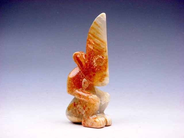 Old Nephrite Jade Stone Carved HongShan Culture Ancient Warrior #11242301