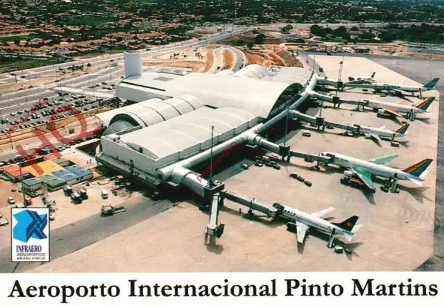 Picture Postcard::Aeroporto Internacional Pinto Martins, Fortaleza