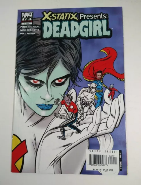 MARVEL COMICS / MK 2 of 5 / X-STATIX PRESENTS: / DEADGIRL