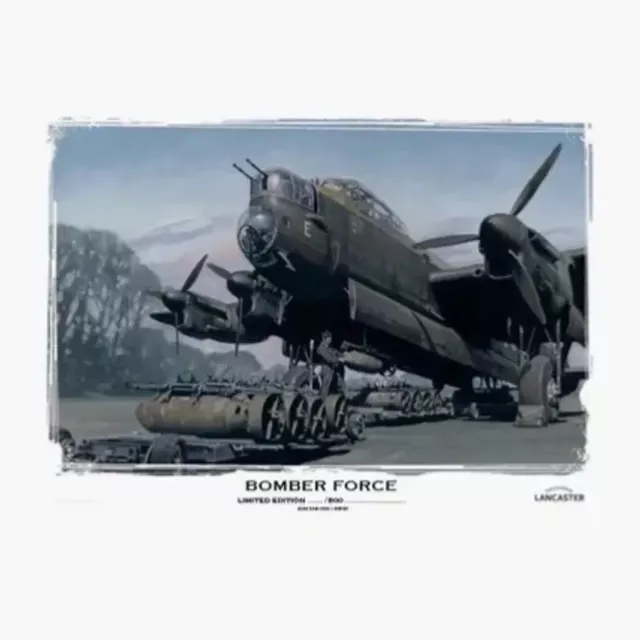 RAF The Royal Air Force seconda guerra mondiale Bomber Force stampa artistica edizione limitata stampa arte