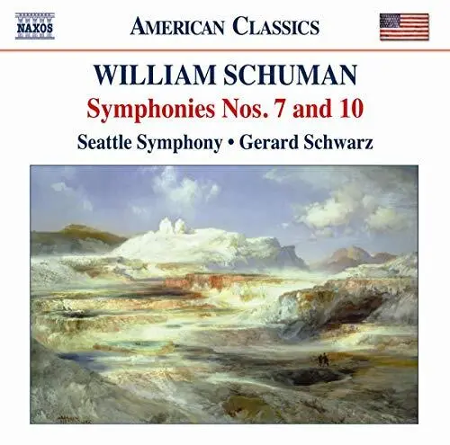 Schuman: Symphonies Nos. 7 & 10 -  CD CCVG The Cheap Fast Free Post The Cheap