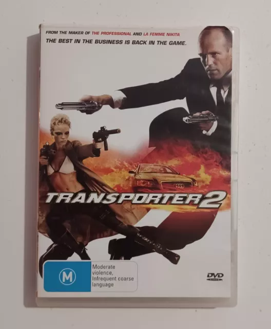The Transporter 2 DVD Region 4 GC Action Jason Statham Free Postage