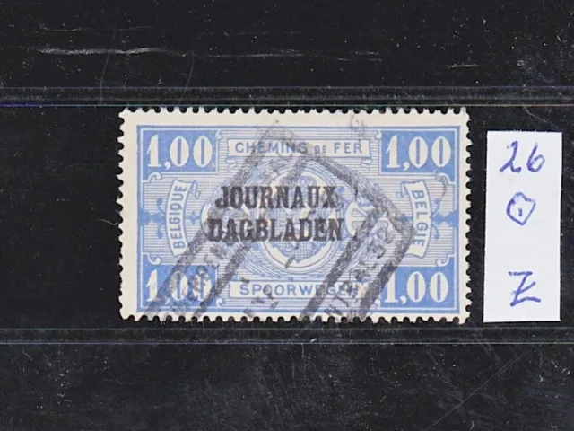 Briefmarken Belgien Zeitungspaketmarken: Mi. Nr. 26 gestempelt