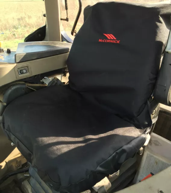 Tractor Seat Cover To Fit McCormick Heavy Duty-Waterproof-Embroidered