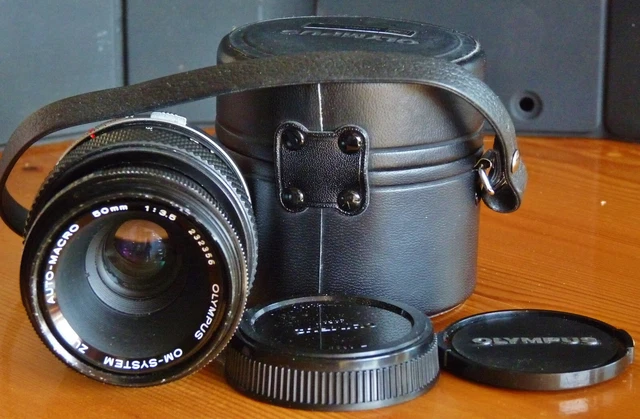 Olympus Zuiko  OM MC Auto-macro 50 mm 3.5